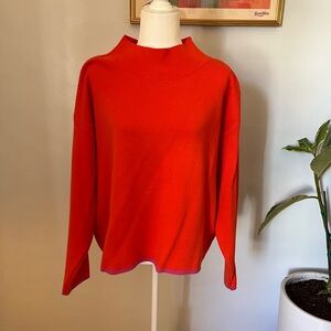 Anthropologie Maeve Women's Red Sweater large